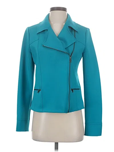 Pre-owned T Tahari Jacket In Blue