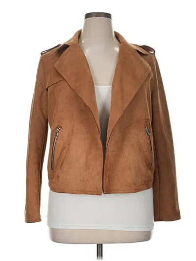 Pre-owned T Tahari Jacket In Brown