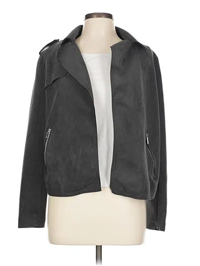 Pre-owned T Tahari Jacket In Gray