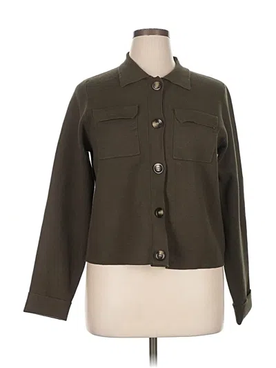 Pre-owned T Tahari Jacket In Green
