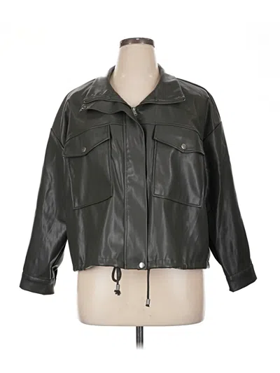 Pre-owned T Tahari Jacket In Green