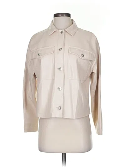 Pre-owned T Tahari Jacket In Ivory