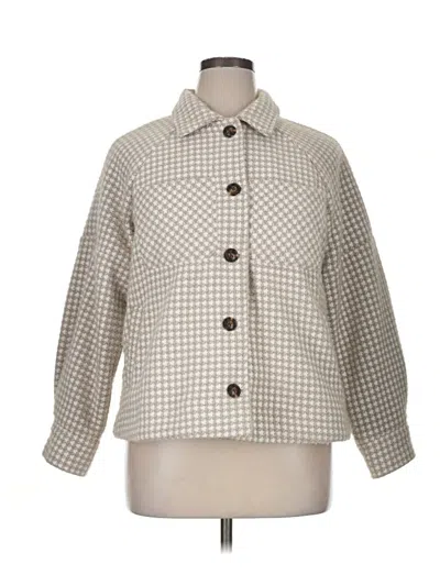 Pre-owned T Tahari Jacket In Ivory