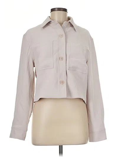 Pre-owned T Tahari Jacket In Ivory