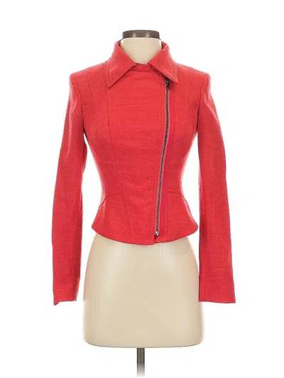 Pre-owned T Tahari Jacket In Red