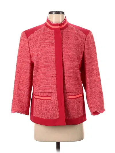 Pre-owned T Tahari Jacket In Red