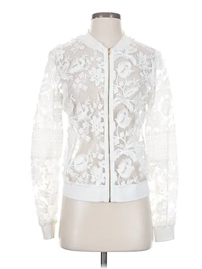 Pre-owned T Tahari Jacket In White
