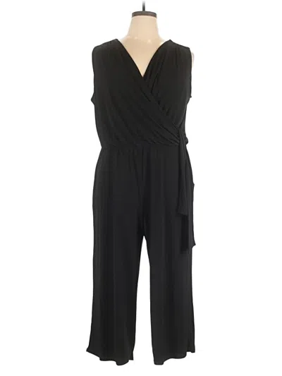 Pre-owned T Tahari Jumpsuit In Black