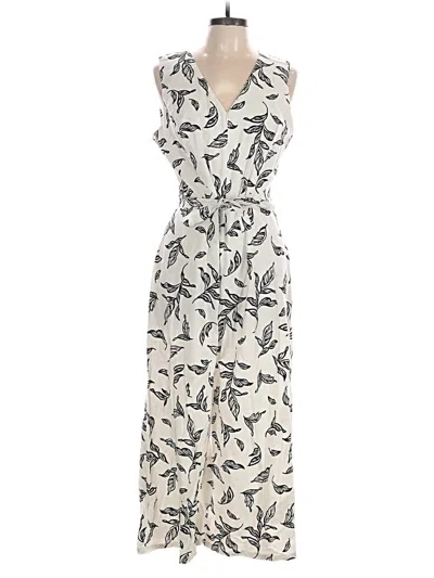 T Tahari Jumpsuit In White