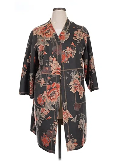 Pre-owned T Tahari Kimono In Black