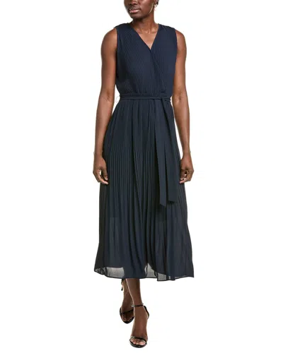 T Tahari Maxi Dress In Blue