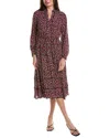 T Tahari Maxi Dress In Red