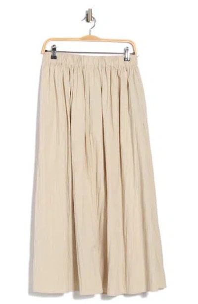 T Tahari Midi Skirt In Brown