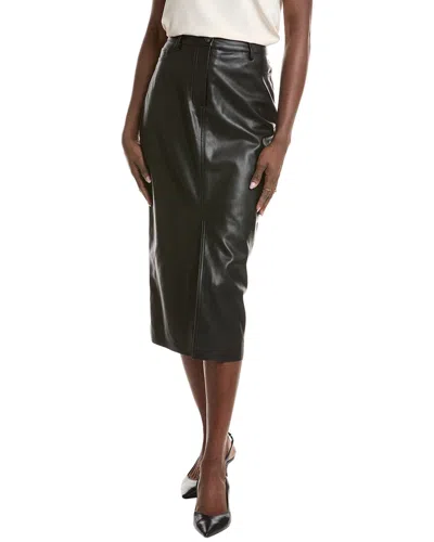 T Tahari Midi Skirt In Black