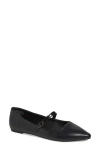 T Tahari Milan Mary Jane Flat In Black