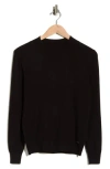 T Tahari Mock Neck Sweater In Black
