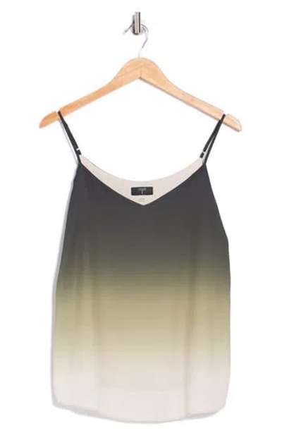 T Tahari Ombre Tank In Green