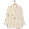 T Tahari One-button Blazer In Neutral