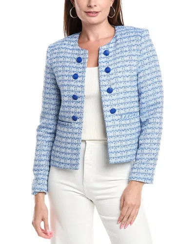 T Tahari Open Front Blazer