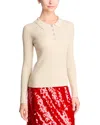 T Tahari Polo Collar Sweater In Neutral