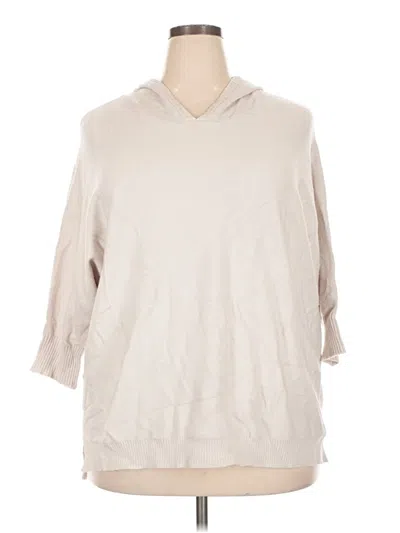 Pre-owned T Tahari Poncho In Tan