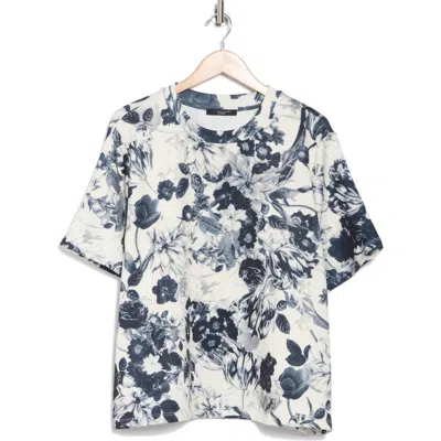 T Tahari Print Scuba T-shirt