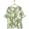 T Tahari Print Scuba T-shirt