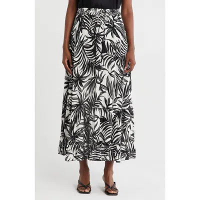 T Tahari Print Skirt