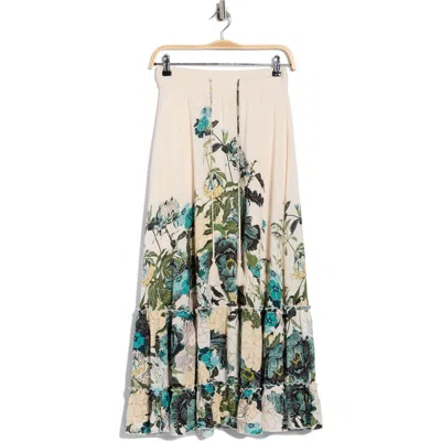 T Tahari Print Skirt In Multi