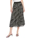 T Tahari Pull-on Maxi Skirt In Black
