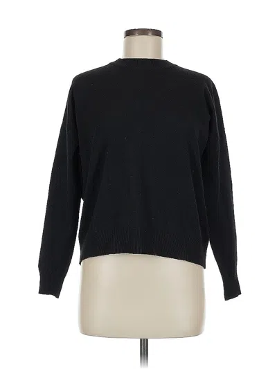 Pre-owned T Tahari Pullover Sweater In Black