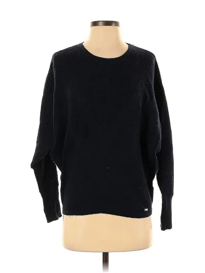 Pre-owned T Tahari Pullover Sweater In Black