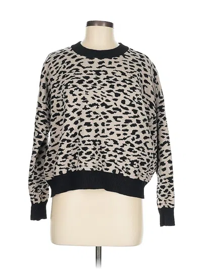 Pre-owned T Tahari Pullover Sweater In Black