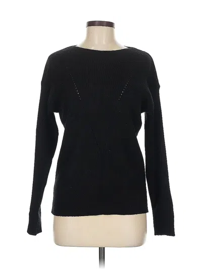 Pre-owned T Tahari Pullover Sweater In Black