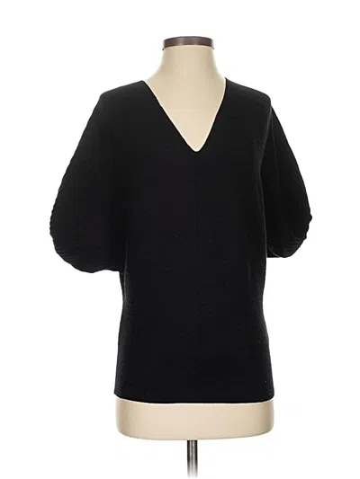 Pre-owned T Tahari Pullover Sweater In Black