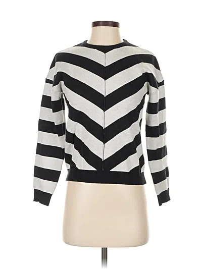 Pre-owned T Tahari Pullover Sweater In Black