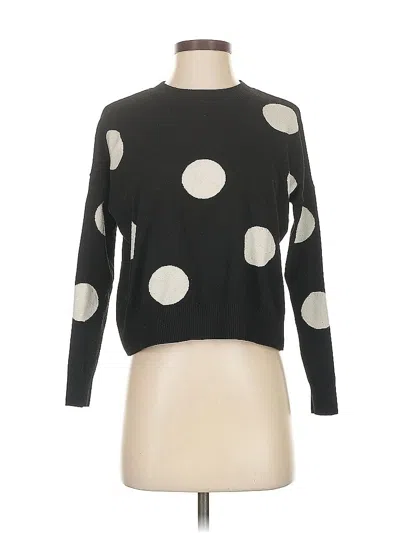 Pre-owned T Tahari Pullover Sweater In Black