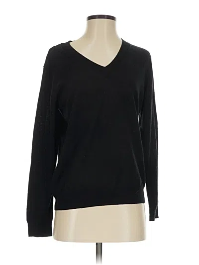 Pre-owned T Tahari Pullover Sweater In Black