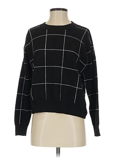 Pre-owned T Tahari Pullover Sweater In Black