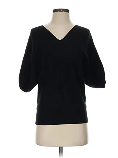 Pre-owned T Tahari Pullover Sweater In Black