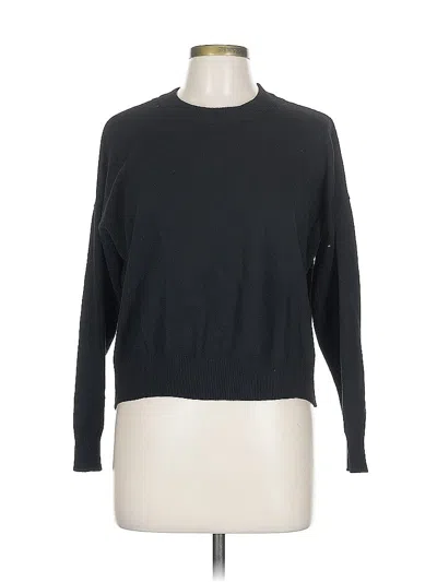Pre-owned T Tahari Pullover Sweater In Black
