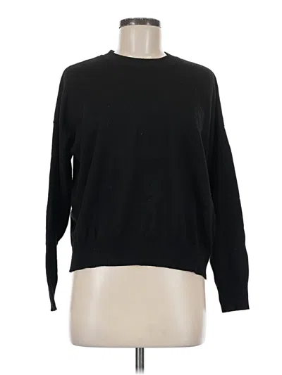 Pre-owned T Tahari Pullover Sweater In Black