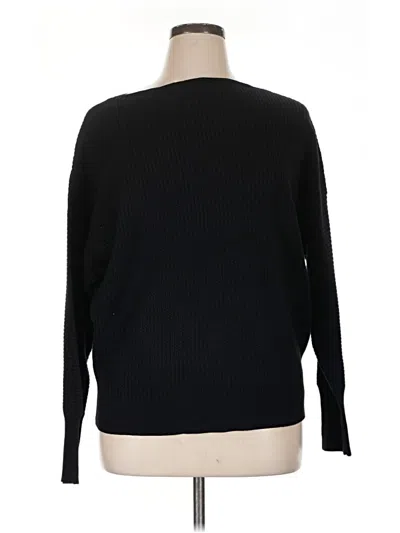 Pre-owned T Tahari Pullover Sweater In Black