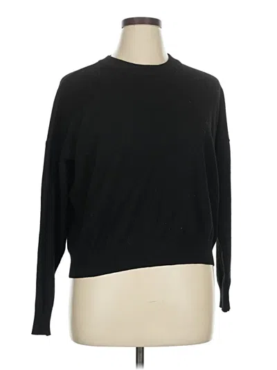 Pre-owned T Tahari Pullover Sweater In Black