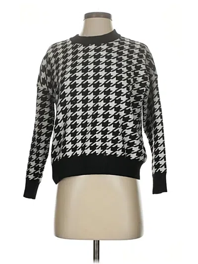 Pre-owned T Tahari Pullover Sweater In Black