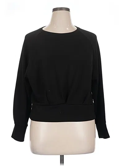 Pre-owned T Tahari Pullover Sweater In Black