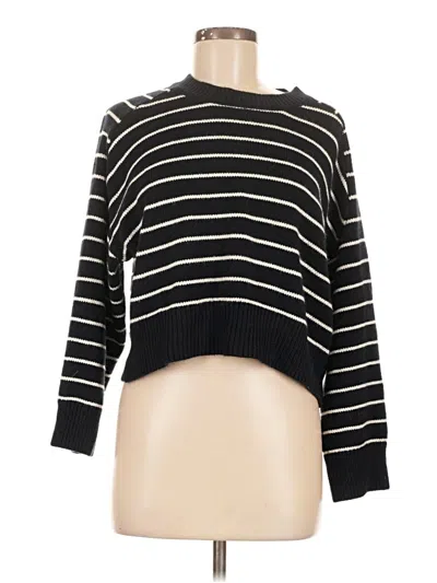 Pre-owned T Tahari Pullover Sweater In Black