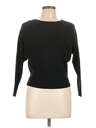 Pre-owned T Tahari Pullover Sweater In Black