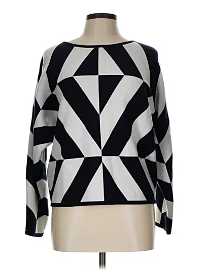 Pre-owned T Tahari Pullover Sweater In Black