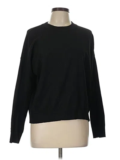 Pre-owned T Tahari Pullover Sweater In Black